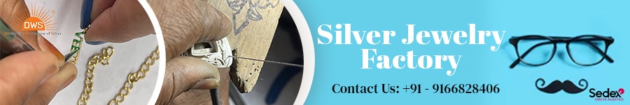 Silver Jewelry Factory in India